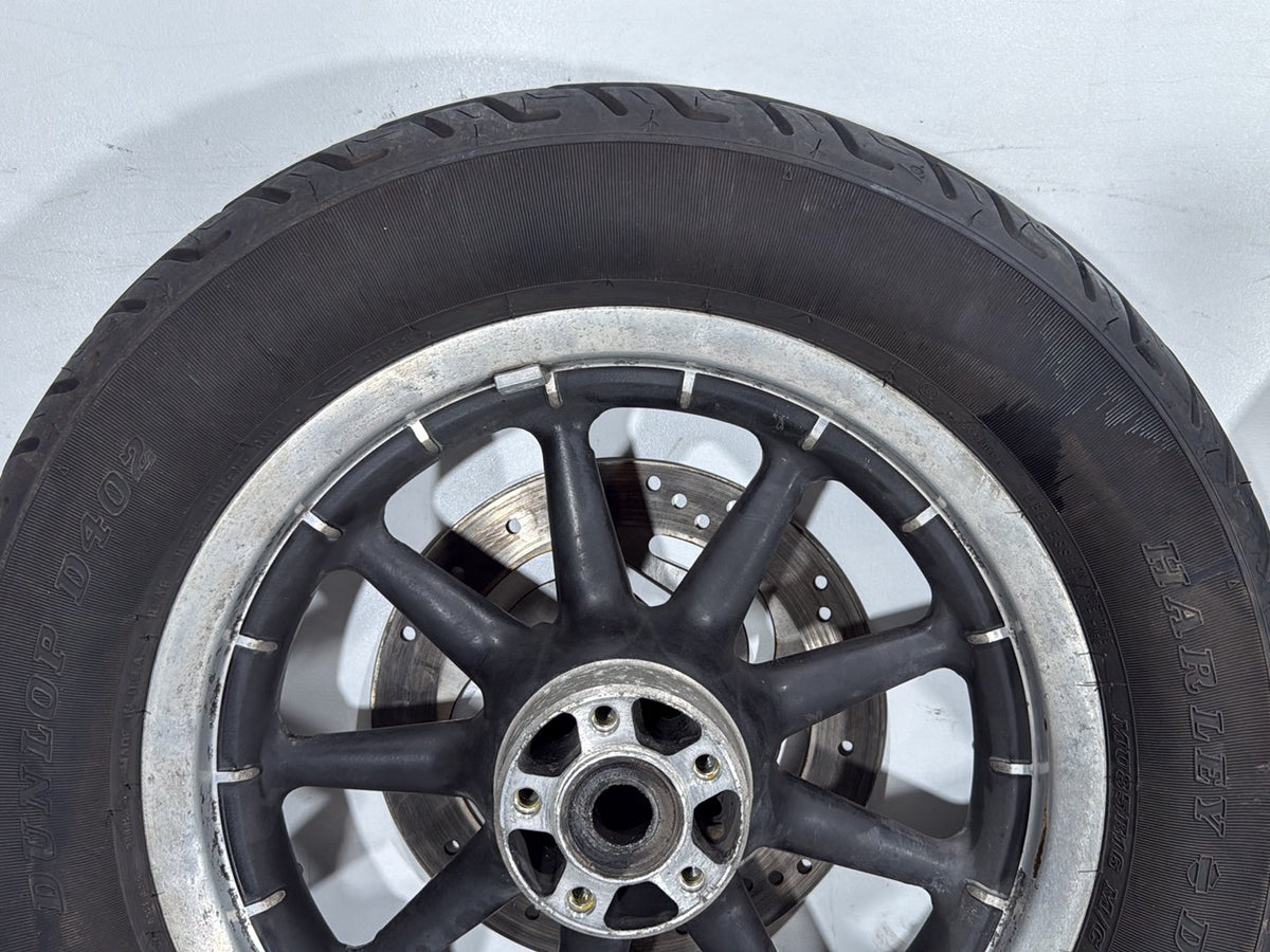 2005 Harley Electra Glide Touring Ultra OEM Front & Rear Wheel Rim Tire 16"