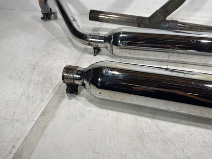 1998 Harley Touring FLHTCUI Electra Glide Ultra OEM Exhaust Header Pipes Muffler