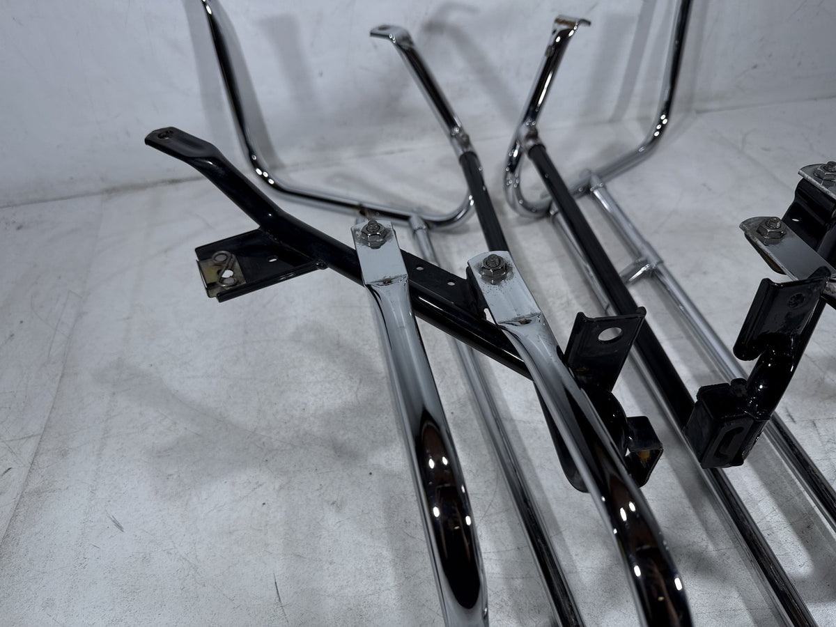 2009 Harley Electra Glide Touring OEM Rear Left Right Saddlebag Guard Rails Bar
