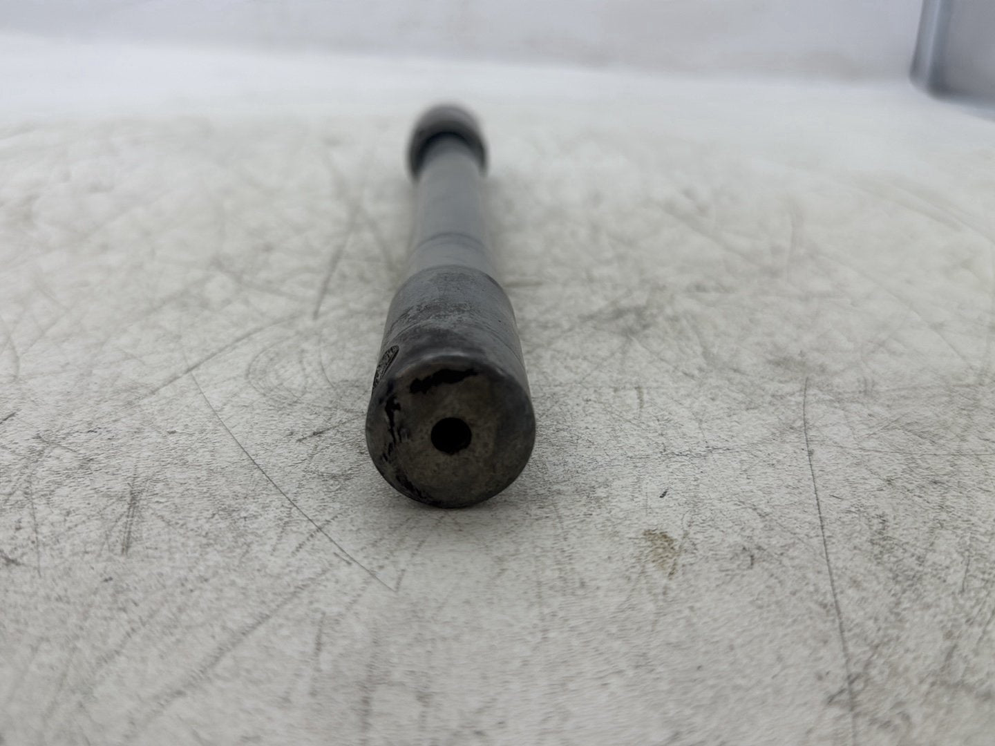 2004 Harley Road King Touring Custom FLHRSI OEM Front Wheel Axle Bolt Shaft