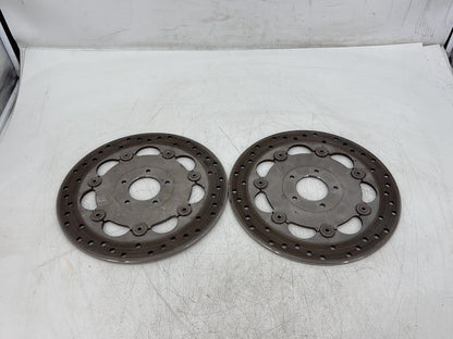 2010 Harley Dyna Fat Bob FXDF OEM Front Brake Rotors Disc Pair