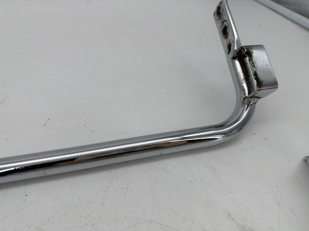 06 Harley Road King Touring Custom OEM Rear Left Right Saddlebag Guard Rails Bar