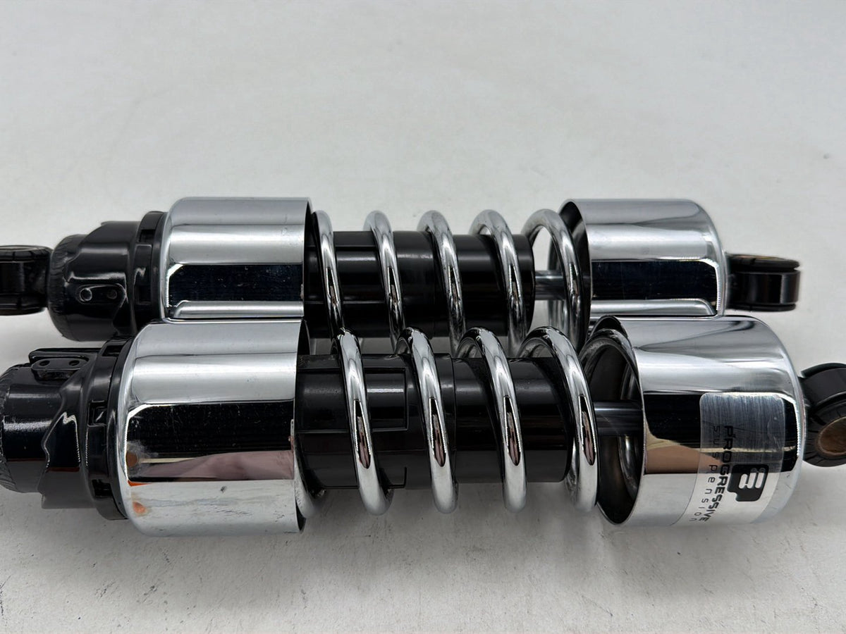 1990 Harley Electra Touring Rear Left Right Shock Absorbers Progressive 11.5"