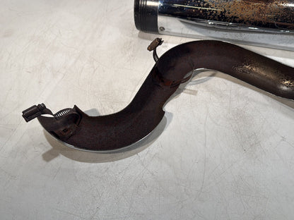 2007 - 2012 Harley-Davidson Touring Street Glide Exhaust Header Pipes Muffler Rinehart