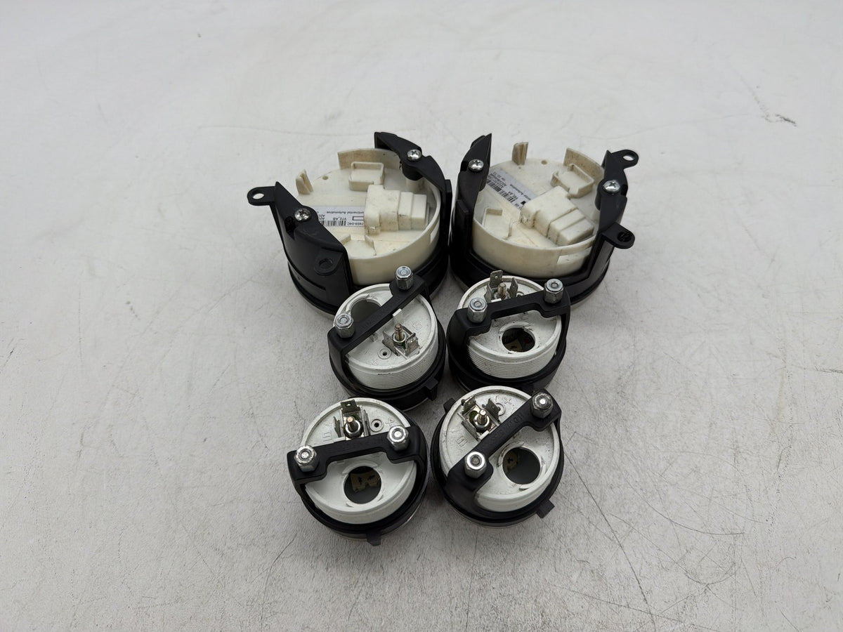 13 Harley Street Glide Touring Air Oil Volt Fuel Tacho Speedo Gauges Silver 67K