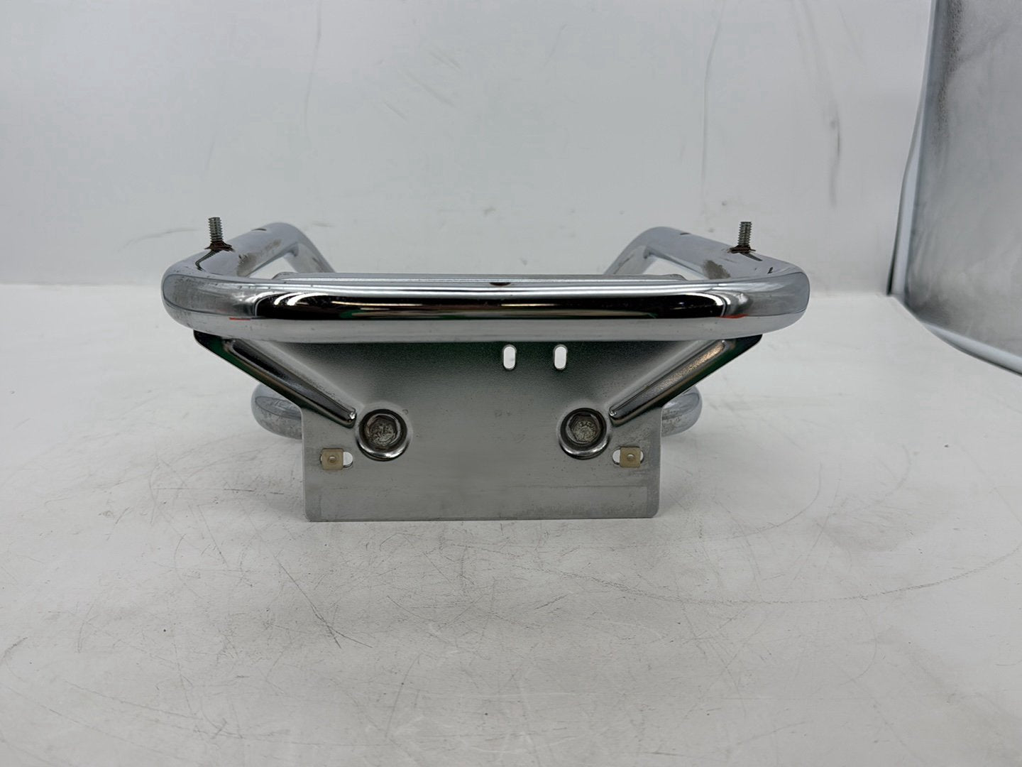 2008 Harley Touring FLHTCU Electra Glide Ultra OEM Rear License Plate Support Bar Holder