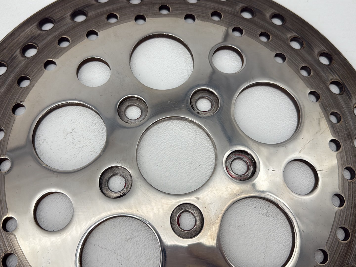 1991 Harley Heritage Softail Classic FLSTC OEM Front Brake Rotors Disc Pair
