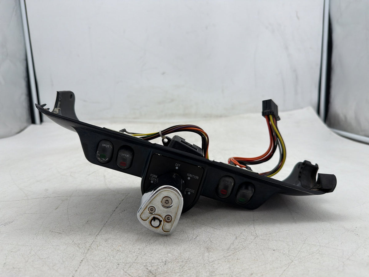 2013 Harley Electra Glide Touring OEM Dash Ignition Cap Switch Lockset NO Key
