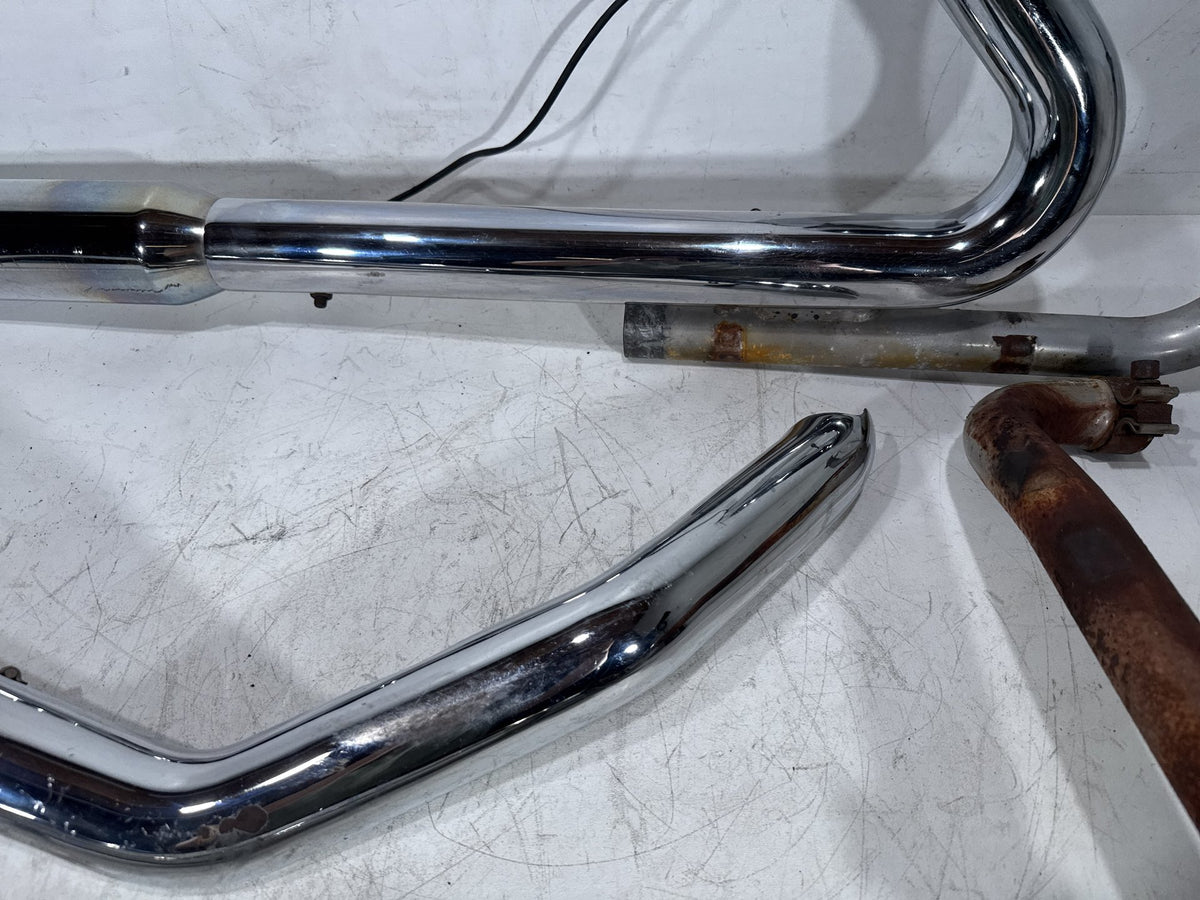 2012 Harley Electra Glide Touring Ultra OEM Exhaust Header Pipes Muffler