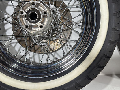 1999 - 2006 Harley-Davidson Touring Electra Glide Ultra Front Rear Wheel Rim Tire Spoked 40960-08 , 43085-97