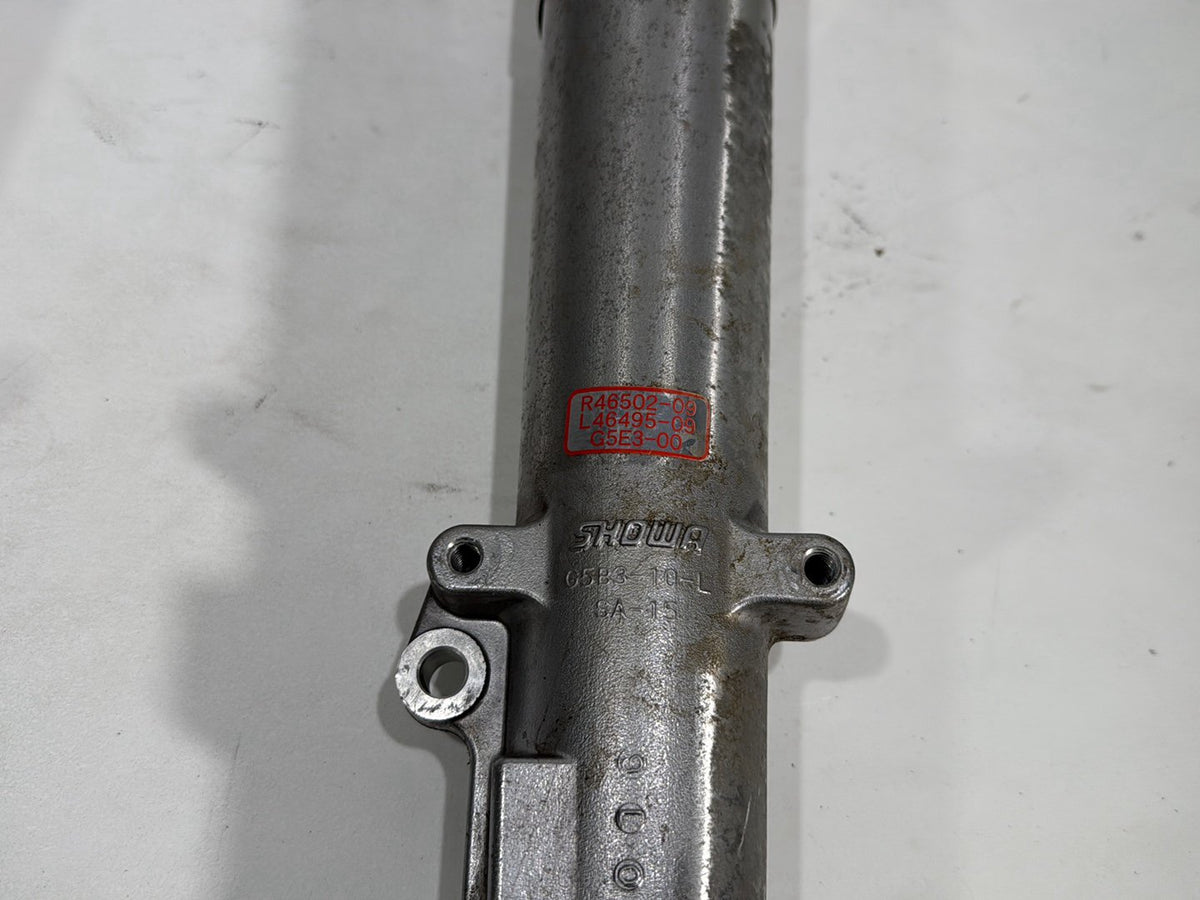 2010 Harley Touring Electra OEM Front Triple Tree Set & LH RH Fork Legs Sliders