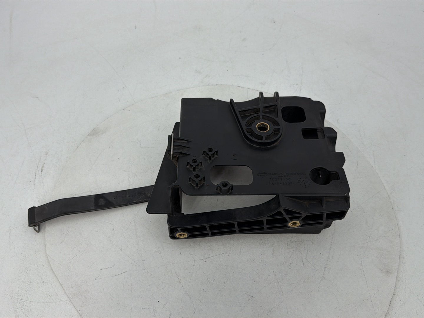 2007 - 2017 Harley-Davidson Dyna Super Glide Custom Battery Tray Bracket Holder Carrier 70379-06