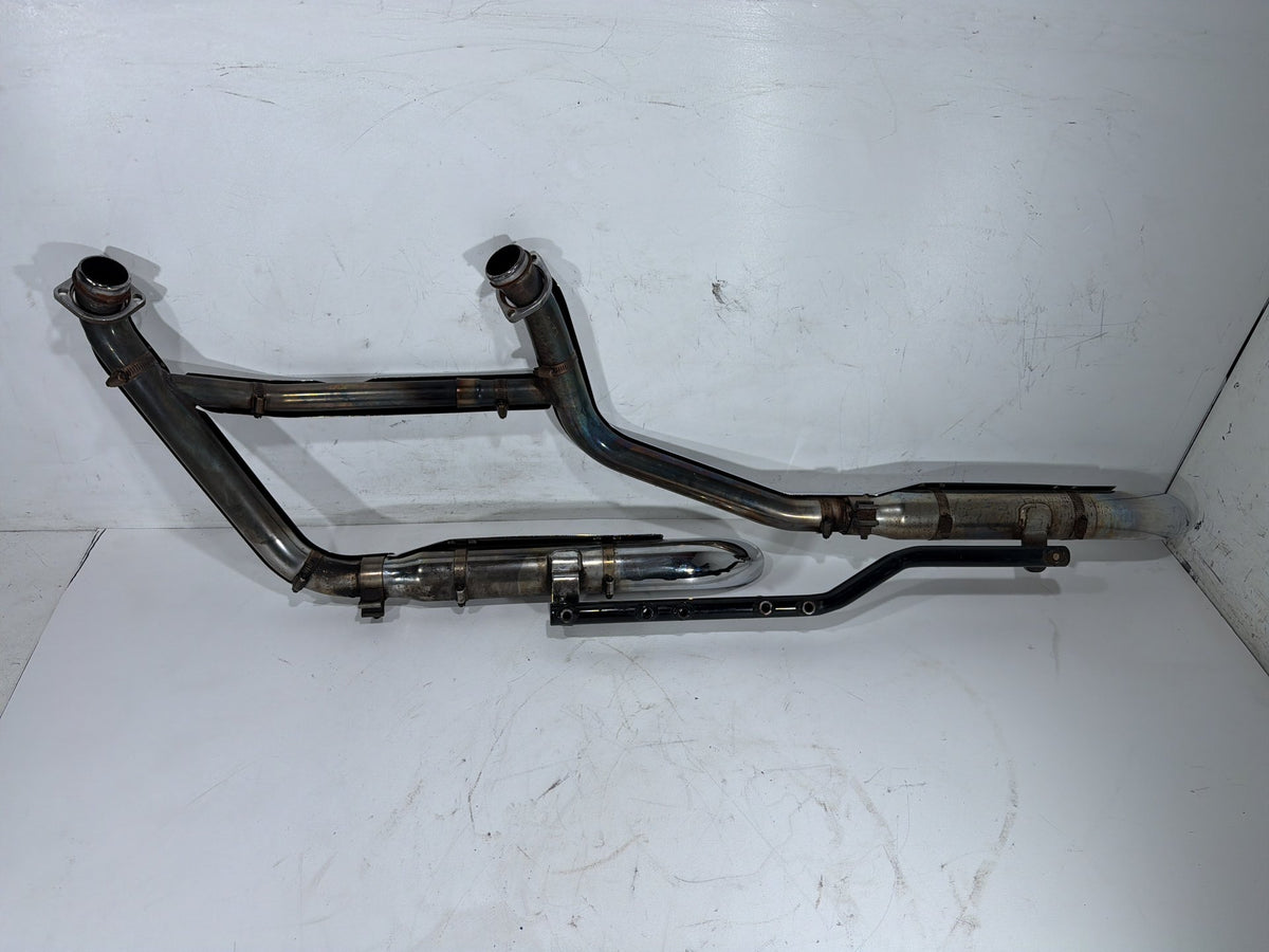 1997 Harley Heritage Softail Classic OEM Exhaust Header Pipes Muffler