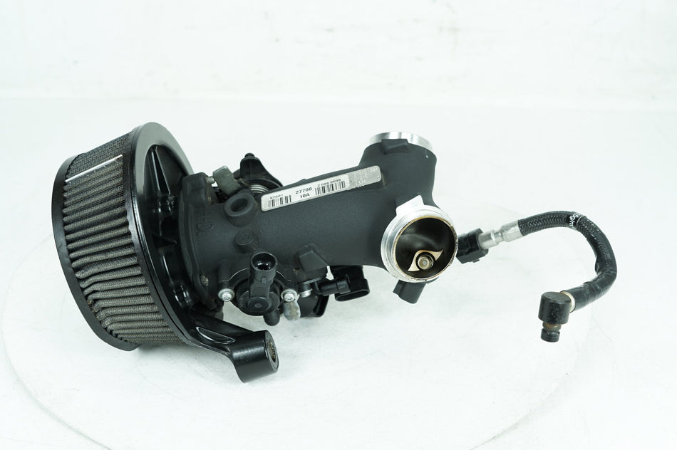 2012 Harley Dyna FXDWG Wide Glide OEM Engine Intake Manifold Throttle Body