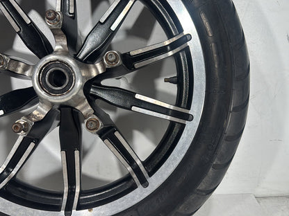 2012 Harley Dyna Fat Bob FXDF 103 OEM Front Wheel Rim Tire