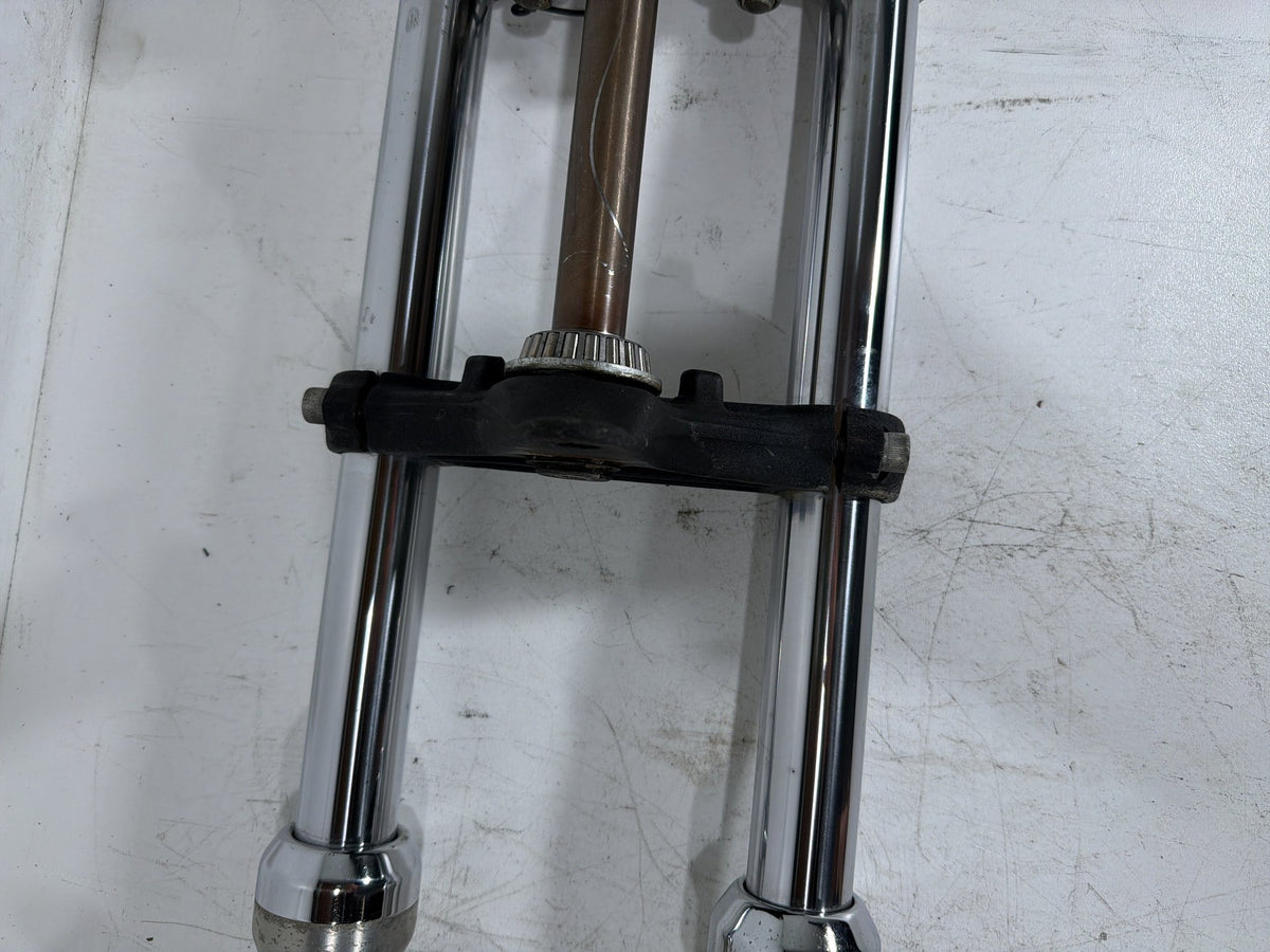 1991 Harley Sportster 883 XLH883 Front Triple Tree Set & LH RH Fork Legs Sliders