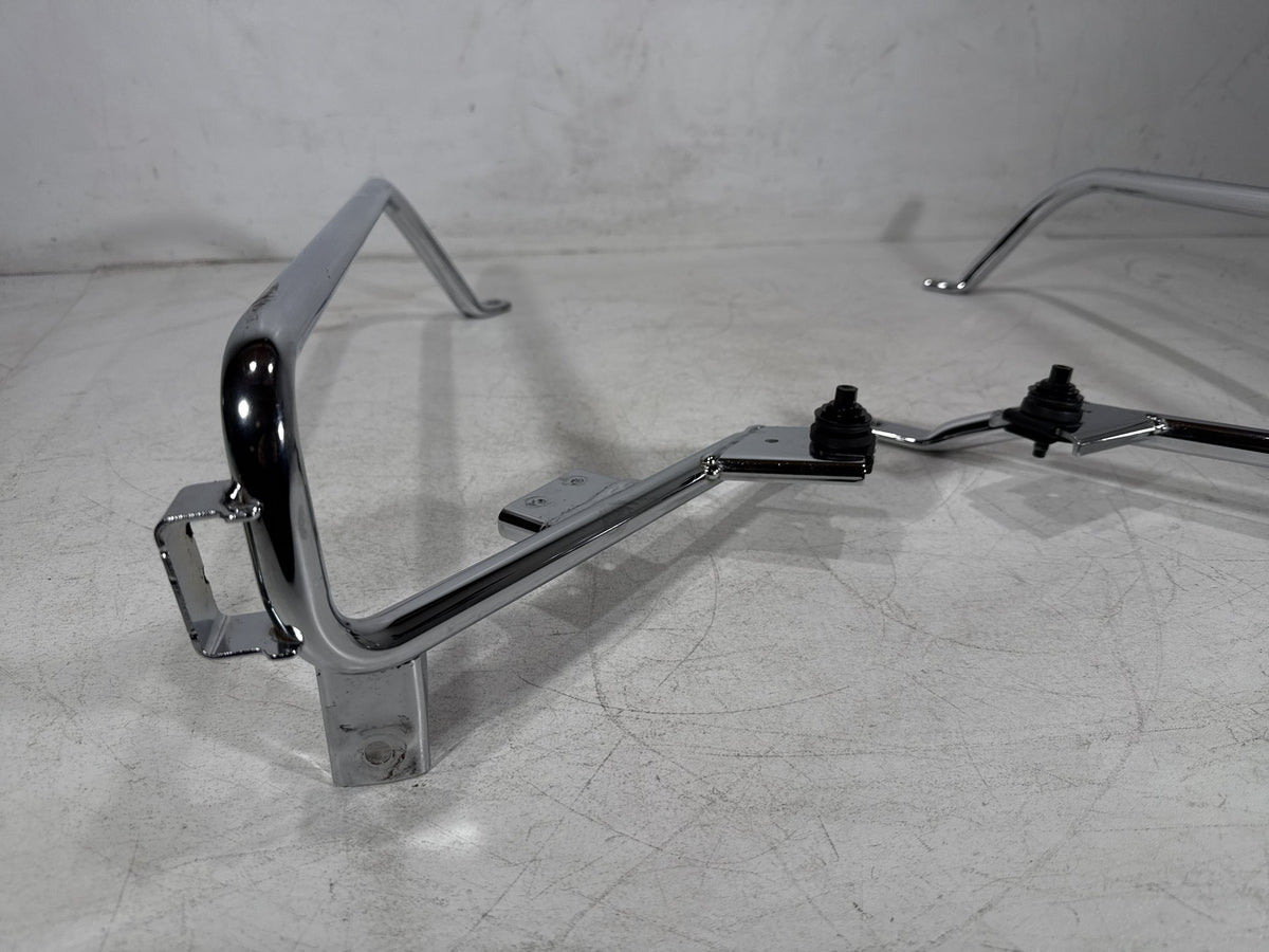 2012 Harley Street Glide Touring OEM Rear Left Right Saddlebag Guard Rails Bar