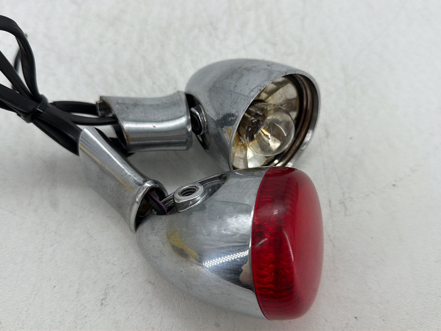 2009 Harley Dyna Street Bob FXDB OEM Rear Left & Right Turn Signals
