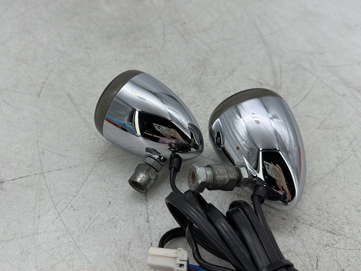 2007 Harley Dyna Street Bob FXDB OEM Front Left Right Turn Signal Indicators