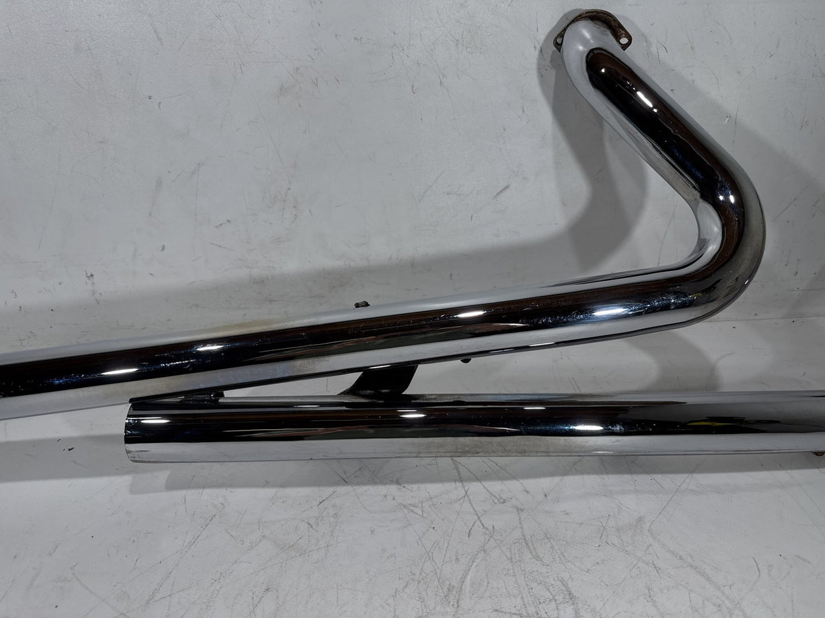 2001 Harley Softail Standard FXST Exhaust Header Pipes Muffler HOOKER Step Tuned
