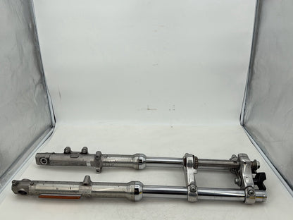 1999 - 2006 Harley-Davidson Dyna Super Glide Front Triple Tree Set & LH RH Fork Legs Sliders 45739-87 , 46076-04
