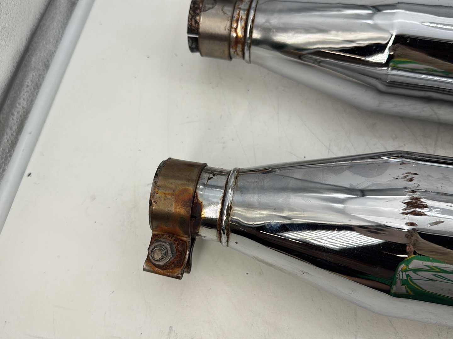2008 Harley Electra Glide Touring Ultra FLHTCUI OEM Exhaust Header Pipes Muffler