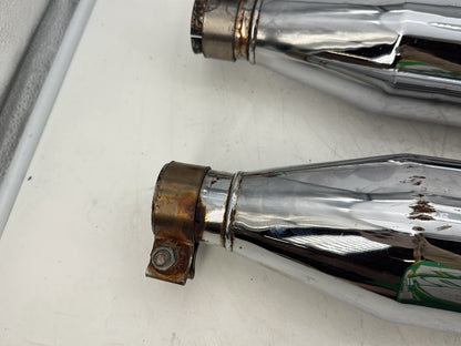 2008 Harley Electra Glide Touring Ultra FLHTCUI OEM Exhaust Header Pipes Muffler