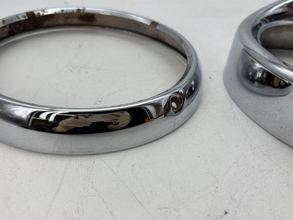 2008 Harley Road King Touring FLHR OEM Headlight Mount Bracket Ring Circle Trim