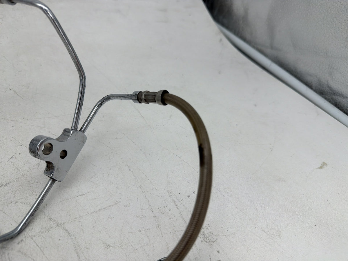 2009 Harley Electra Touring CVO Screamin Eagle OEM Front Brake Hose Line Pipe