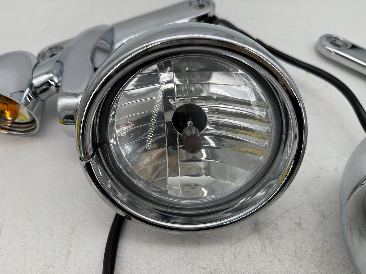 07 Harley Electra Touring CVO Eagle OEM Front Left Right Turn Signal Indicators