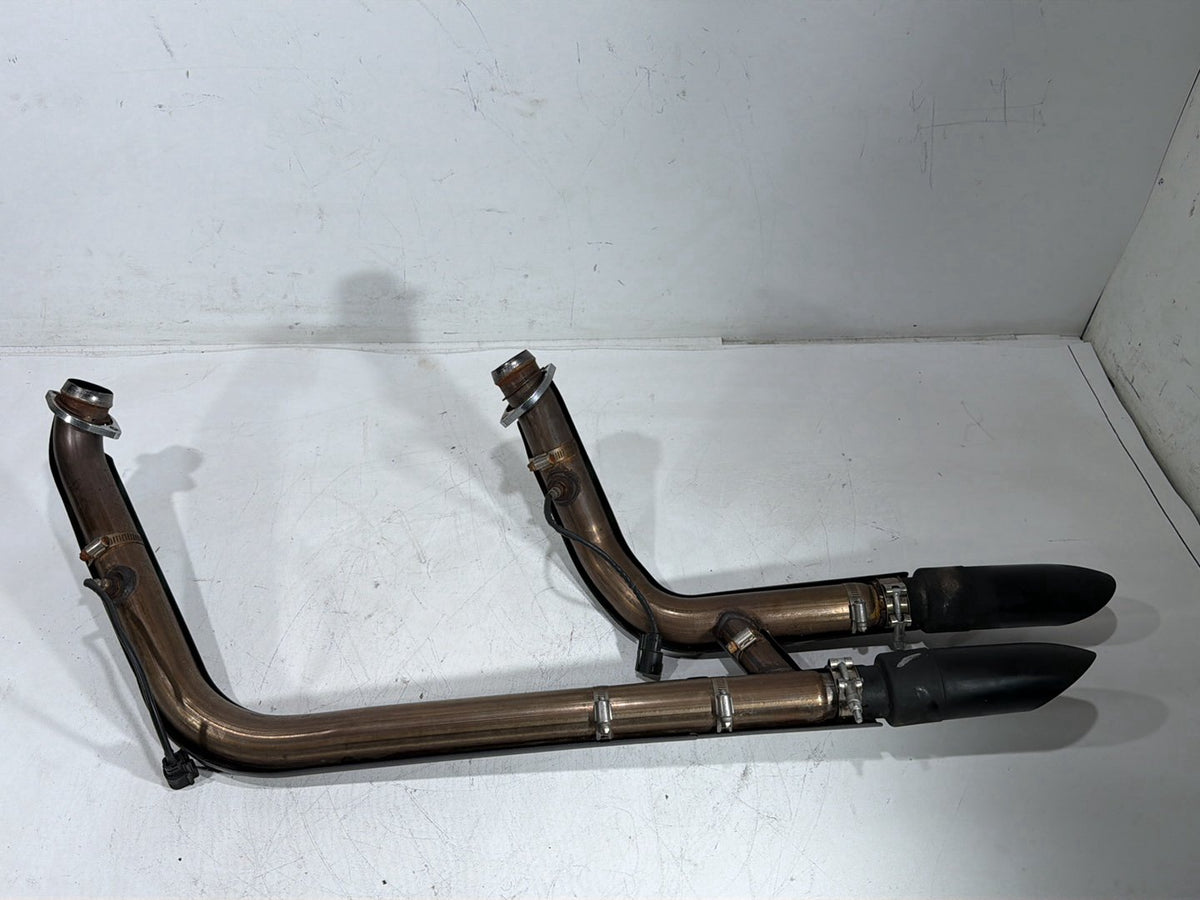 2019 Harley Softail Street Bob FXBB OEM Exhaust System Header Pipes 65600264
