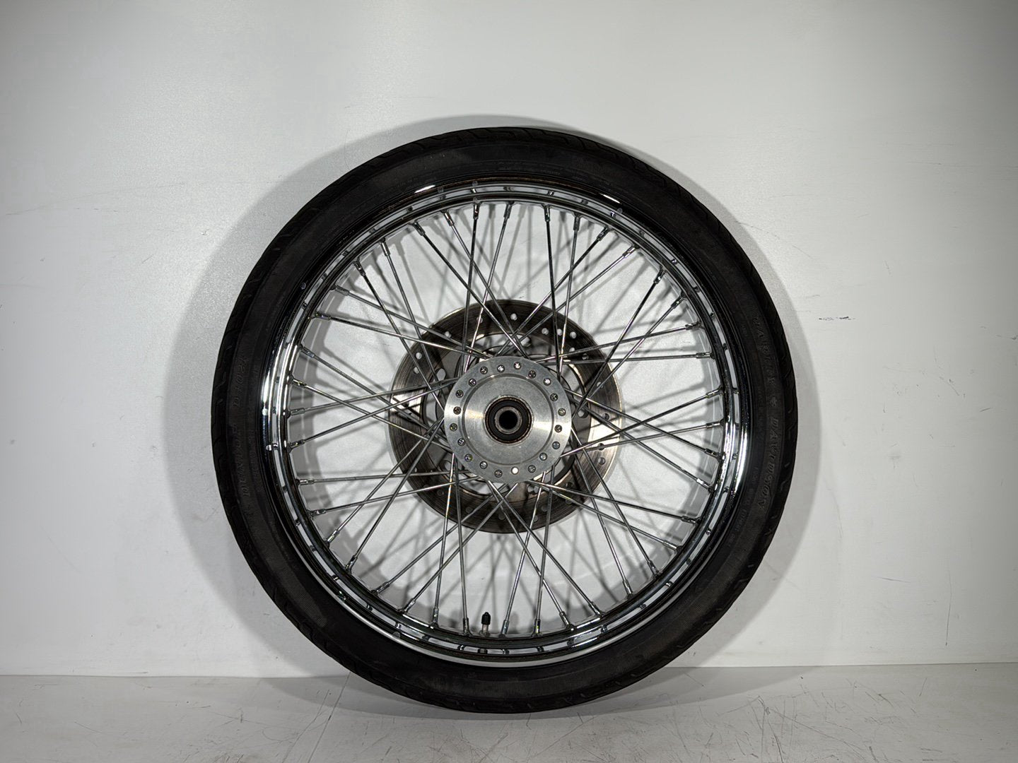 2004 - 2013 Harley-Davidson Sportster 1200 Custom Front Wheel Rim Tire Spoked 44610-05
