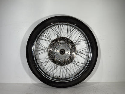2004 - 2013 Harley-Davidson Sportster 1200 Custom Front Wheel Rim Tire Spoked 44610-05