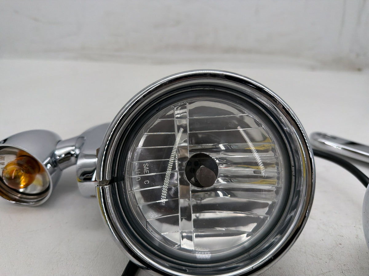 07 Harley Electra Touring CVO Eagle OEM Front Left Right Turn Signal Indicators