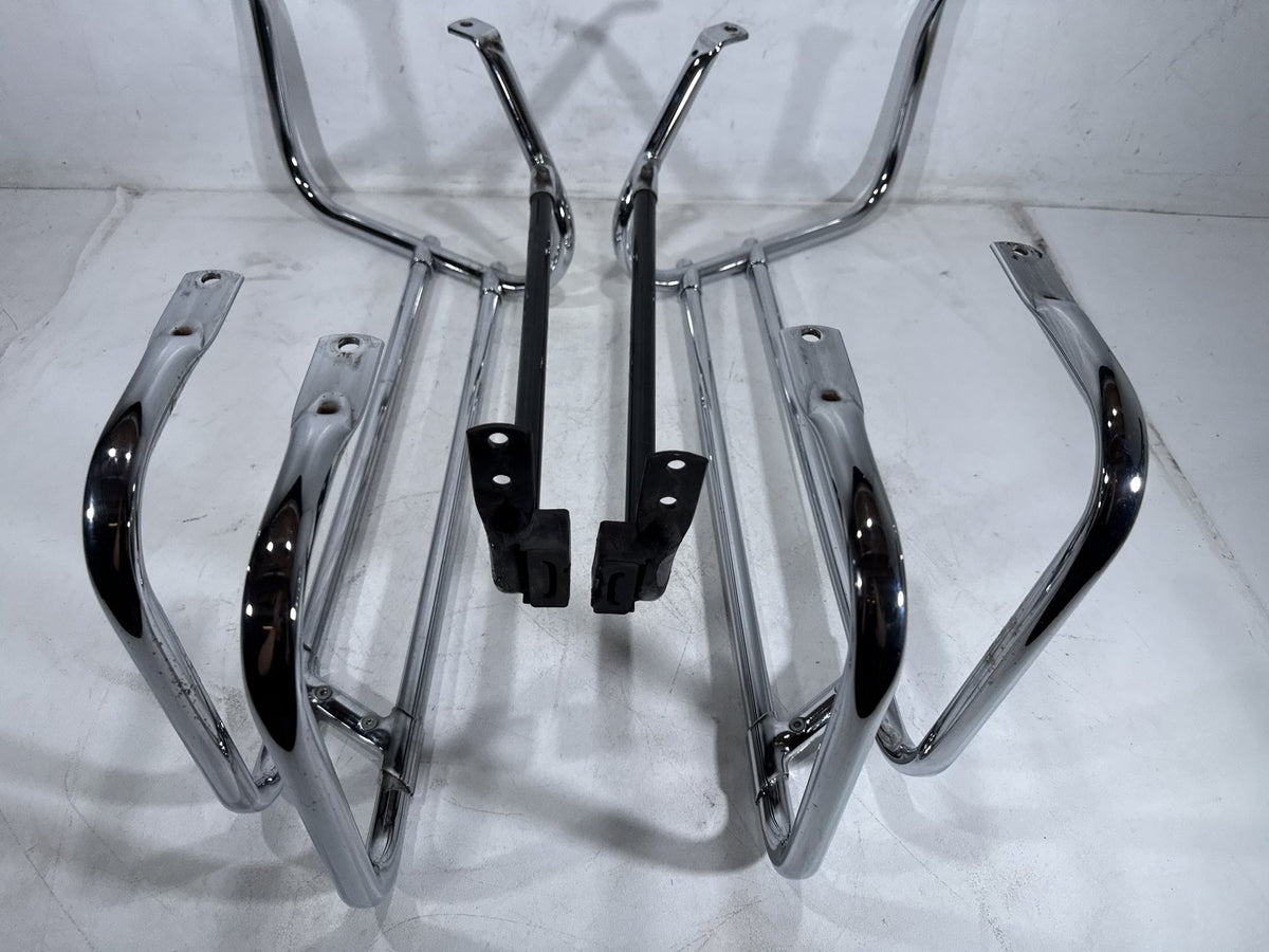 2001 Harley Electra Glide Touring OEM Rear Left Right Saddlebag Guard Rails Bar