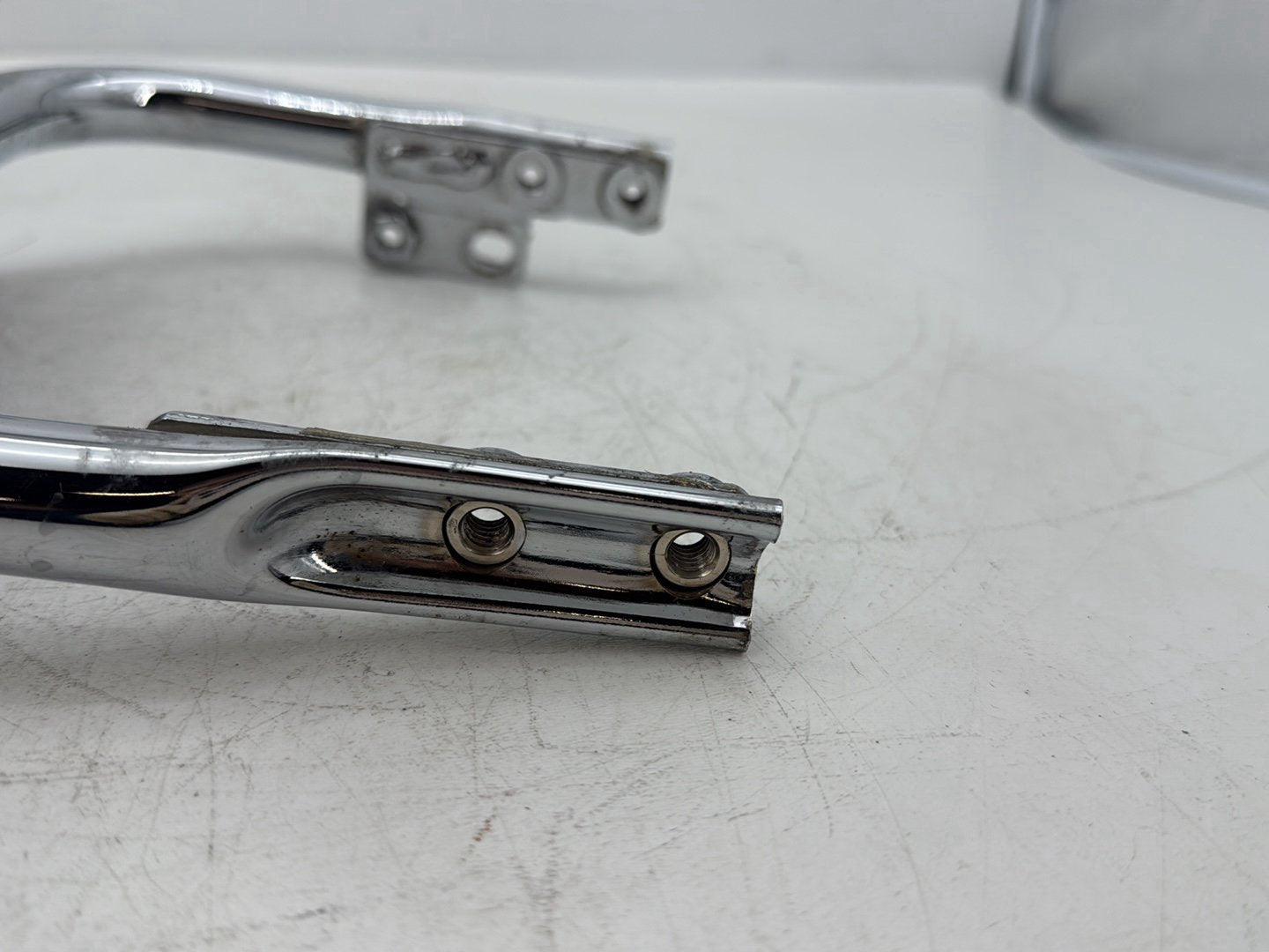 2007 Harley Touring FLHTCU Electra Glide Ultra OEM Rear License Plate Support Bar Holder