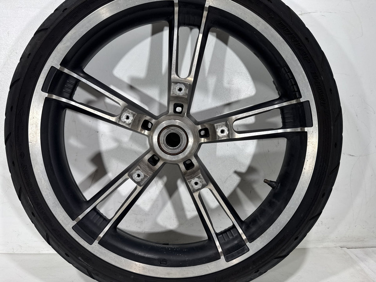 2013 Harley Street Glide Touring FLHX OEM Front Wheel Rim Tire 130/60B19