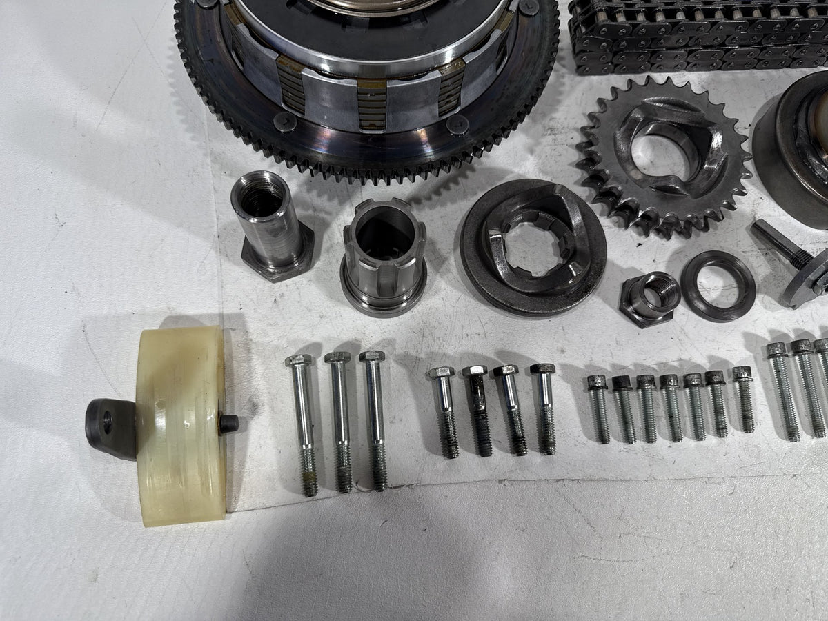2005 Harley Dyna Super Glide Custom FXDC OEM Clutch Basket Chain Tensioner Kit