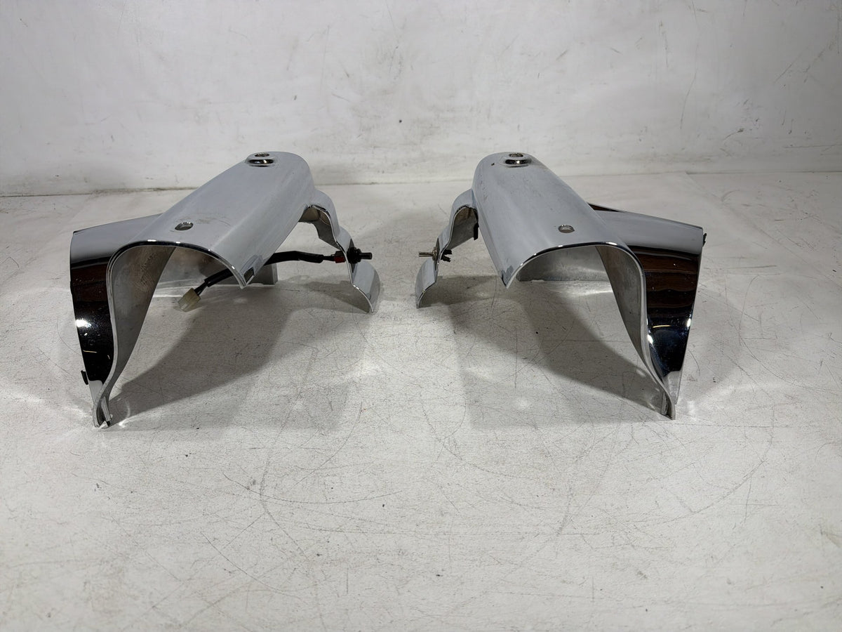 1997 Harley Road King Touring FLHR OEM Left & Right Headlamp Nacelle Covers