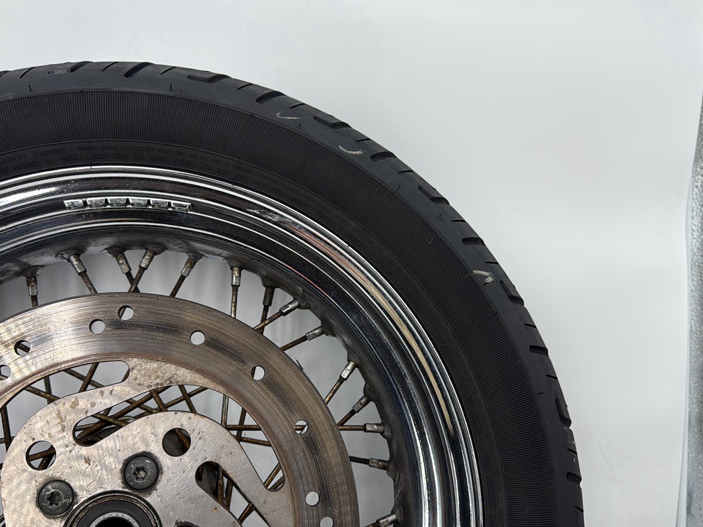 2007 - 2012 Harley-Davidson Dyna Super Glide Rear Wheel Rim Tire Spoked 40979-08
