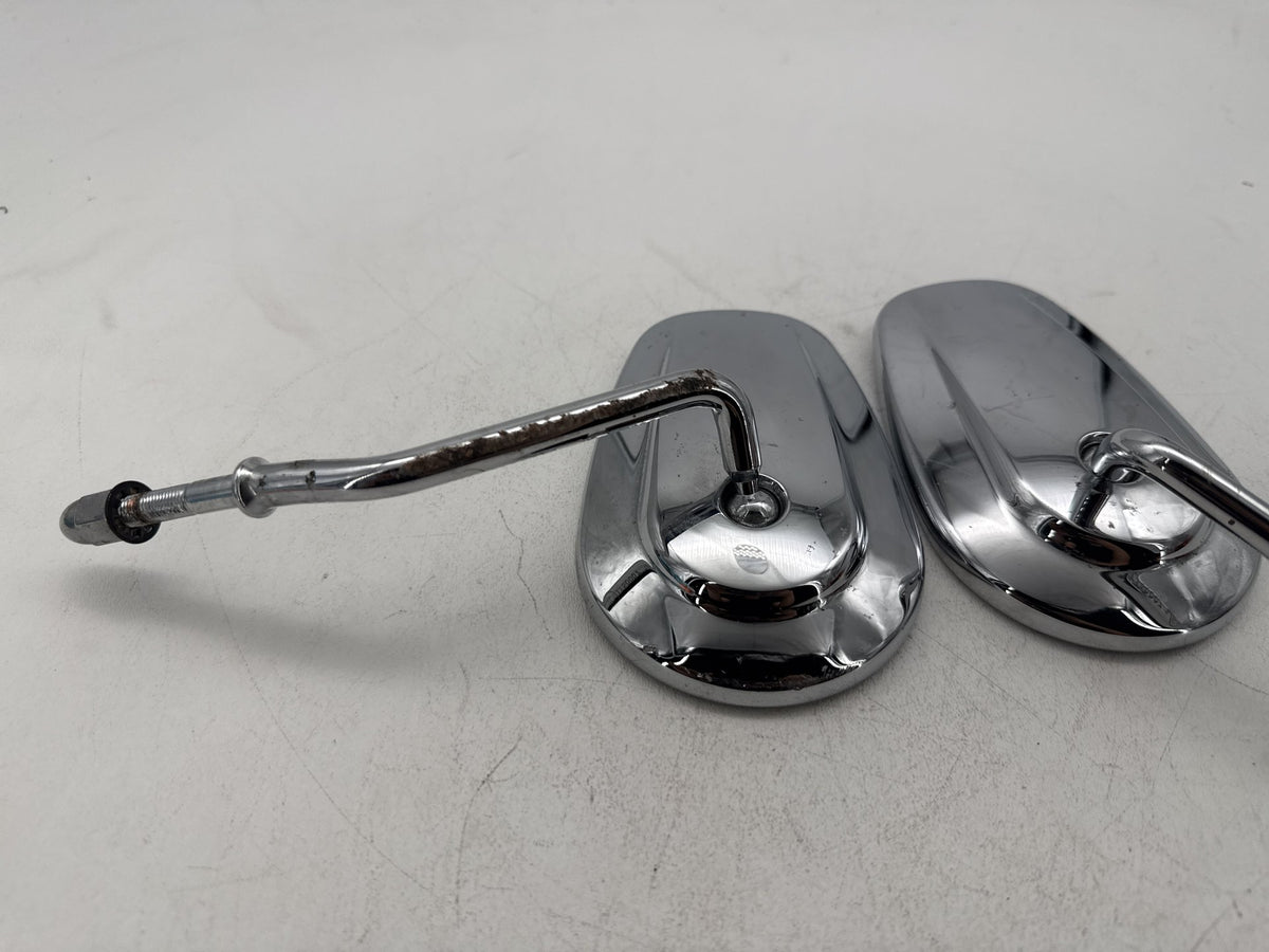 2014 Harley Softail Slim FLS OEM Left Right Rear View Mirror