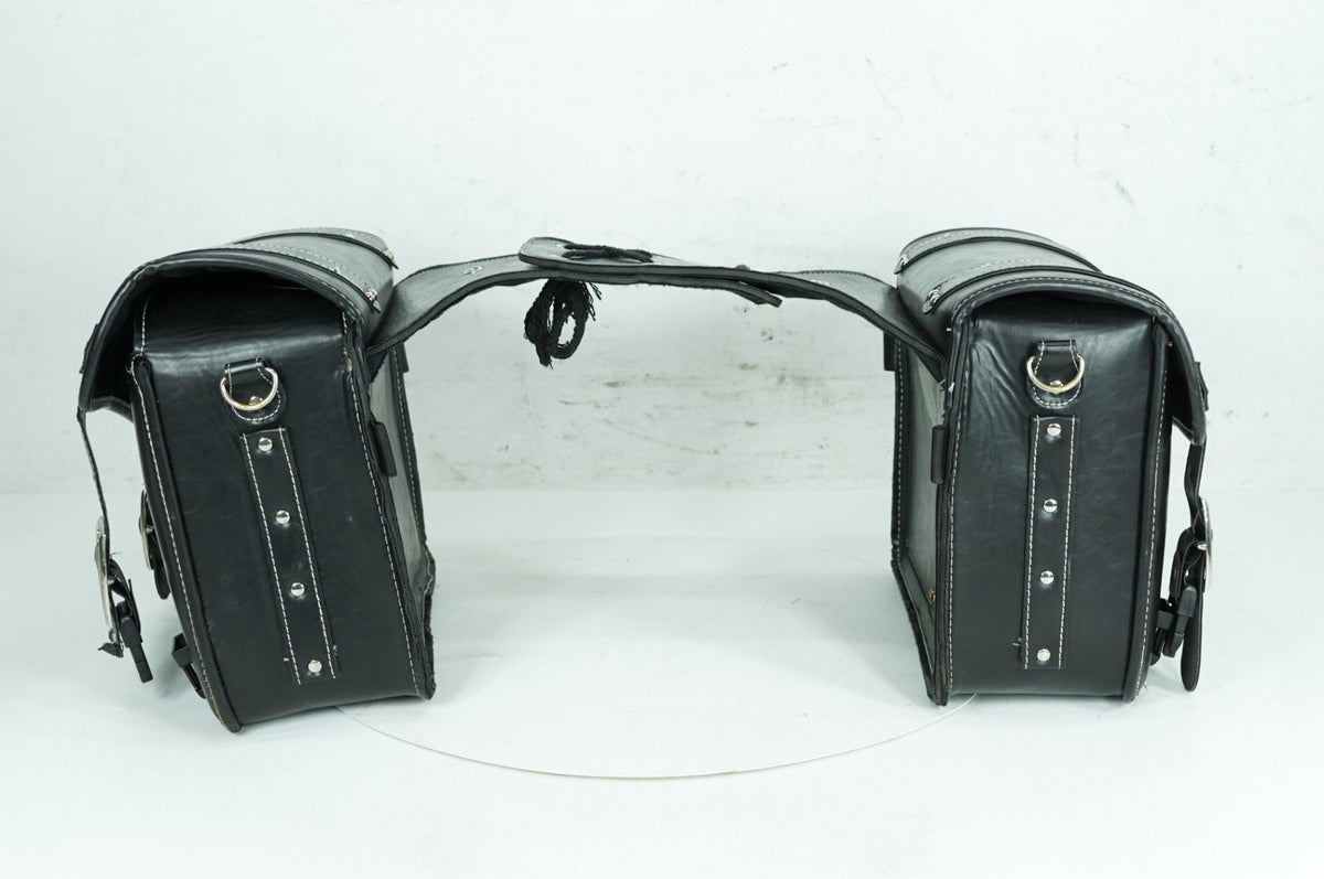 2013 Harley Sportster XL883N Iron 883 Rear Left Right Saddlebags Luggage Leather
