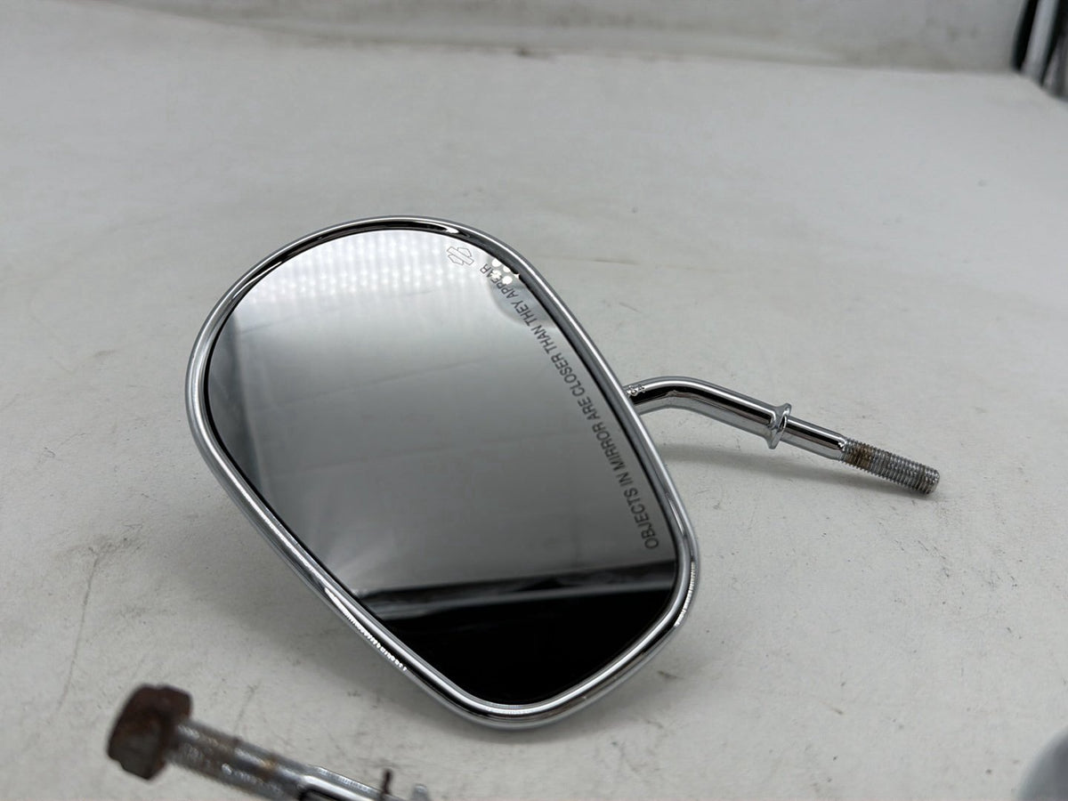 2005 Harley Softail Springer FLSTSCI OEM Left Right Rear View Mirror