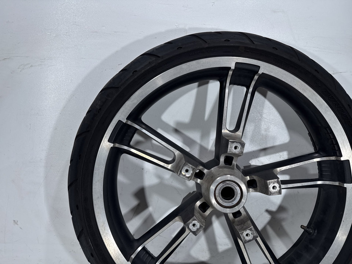 2013 Harley Street Glide Touring FLHX OEM Front Wheel Rim Tire 130/60B19