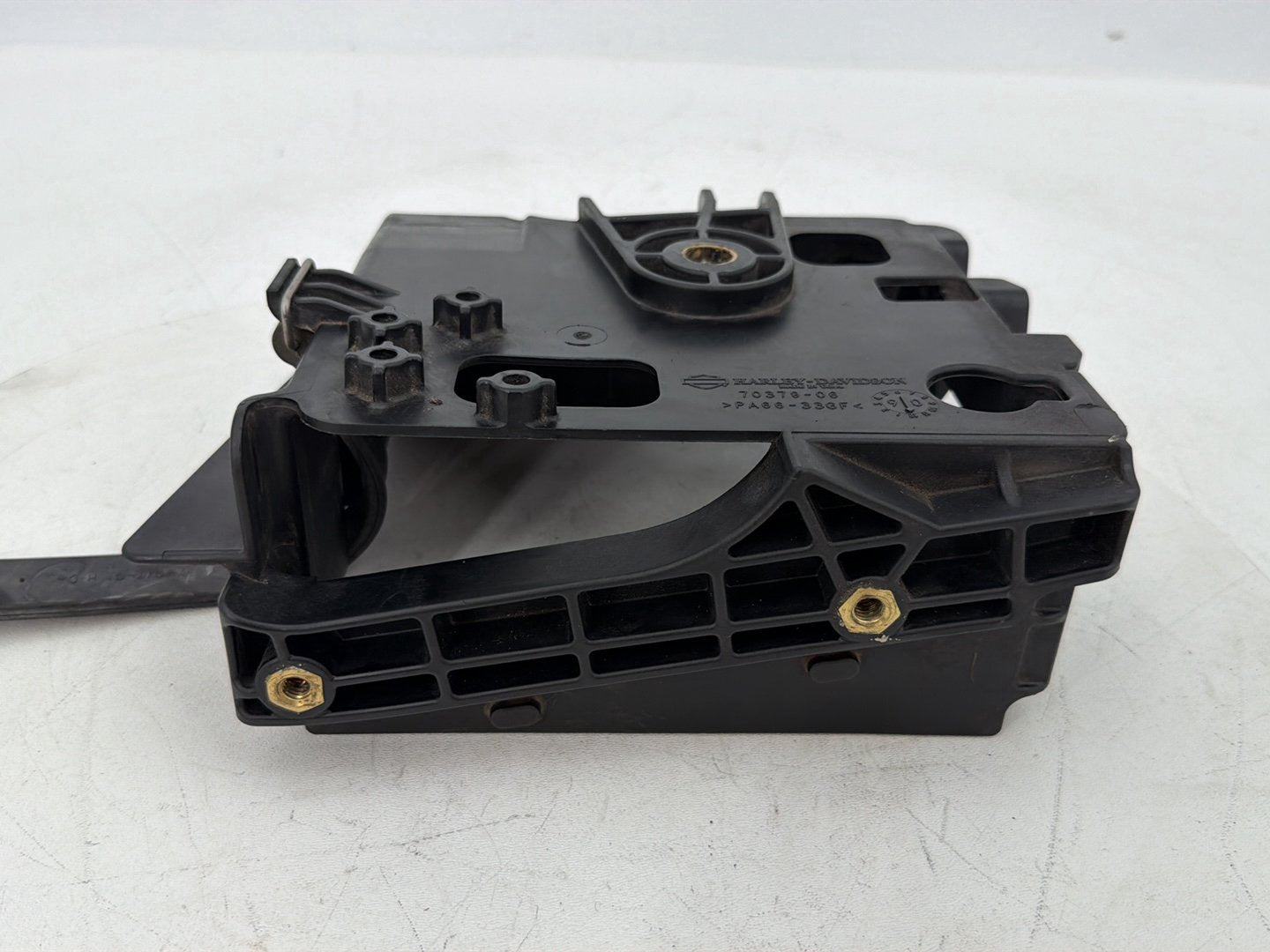 2007 - 2017 Harley-Davidson Dyna Super Glide Custom Battery Tray Bracket Holder Carrier 70379-06