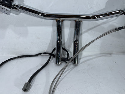 2000 Harley Dyna FXDWG Wide Glide OEM Handlebars Left Right Switches Controls