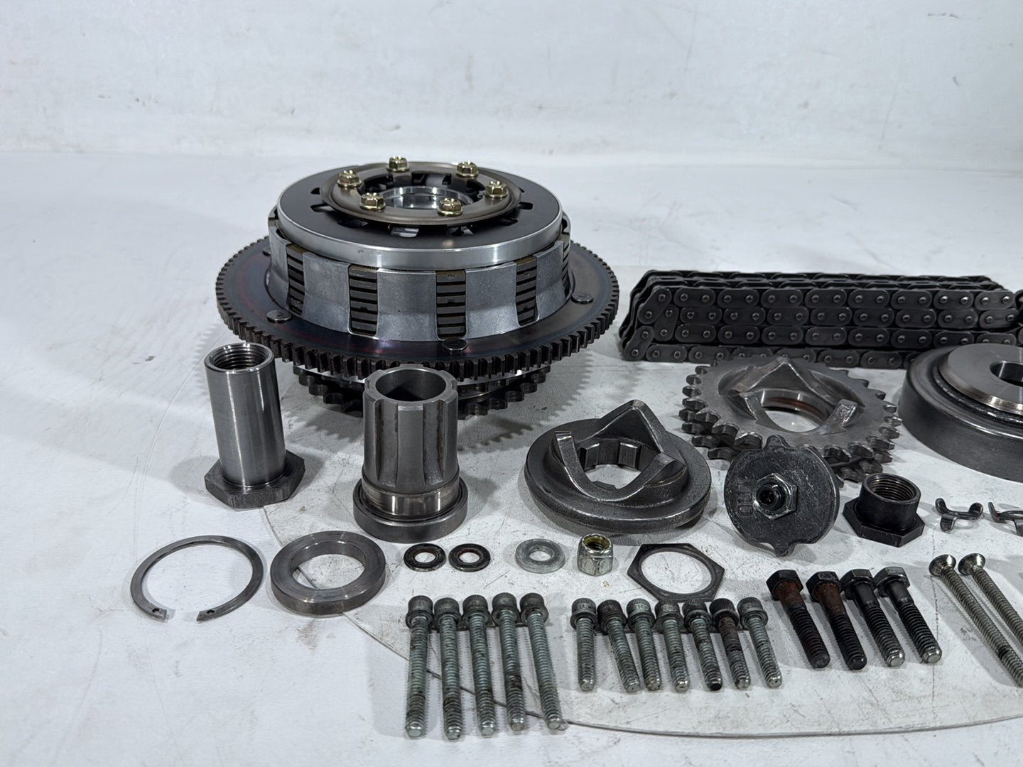 1998 Harley Softail Custom FXSTC OEM Clutch Basket Chain Tensioner Kit