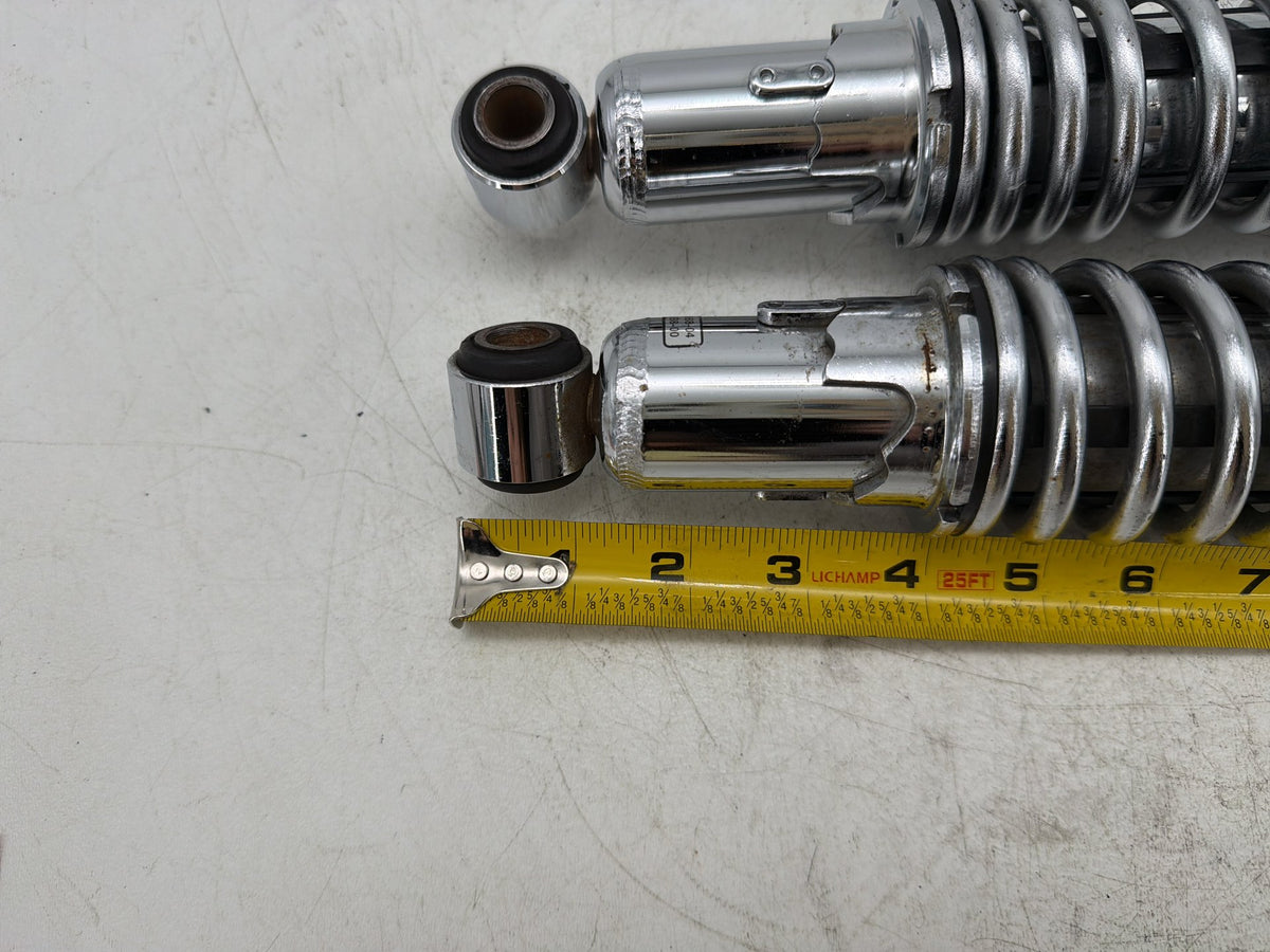 1991 Harley Sportster 883 Deluxe XLH883 Rear Left Right Shock Absorbers Low 12"