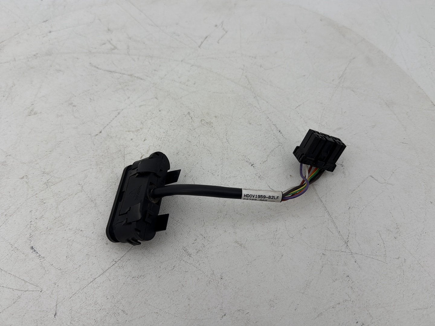 2008 - 2016 Harley-Davidson Touring Electra Glide Ultra Dash Indicator Lamp Wire Plug In 68789-96B