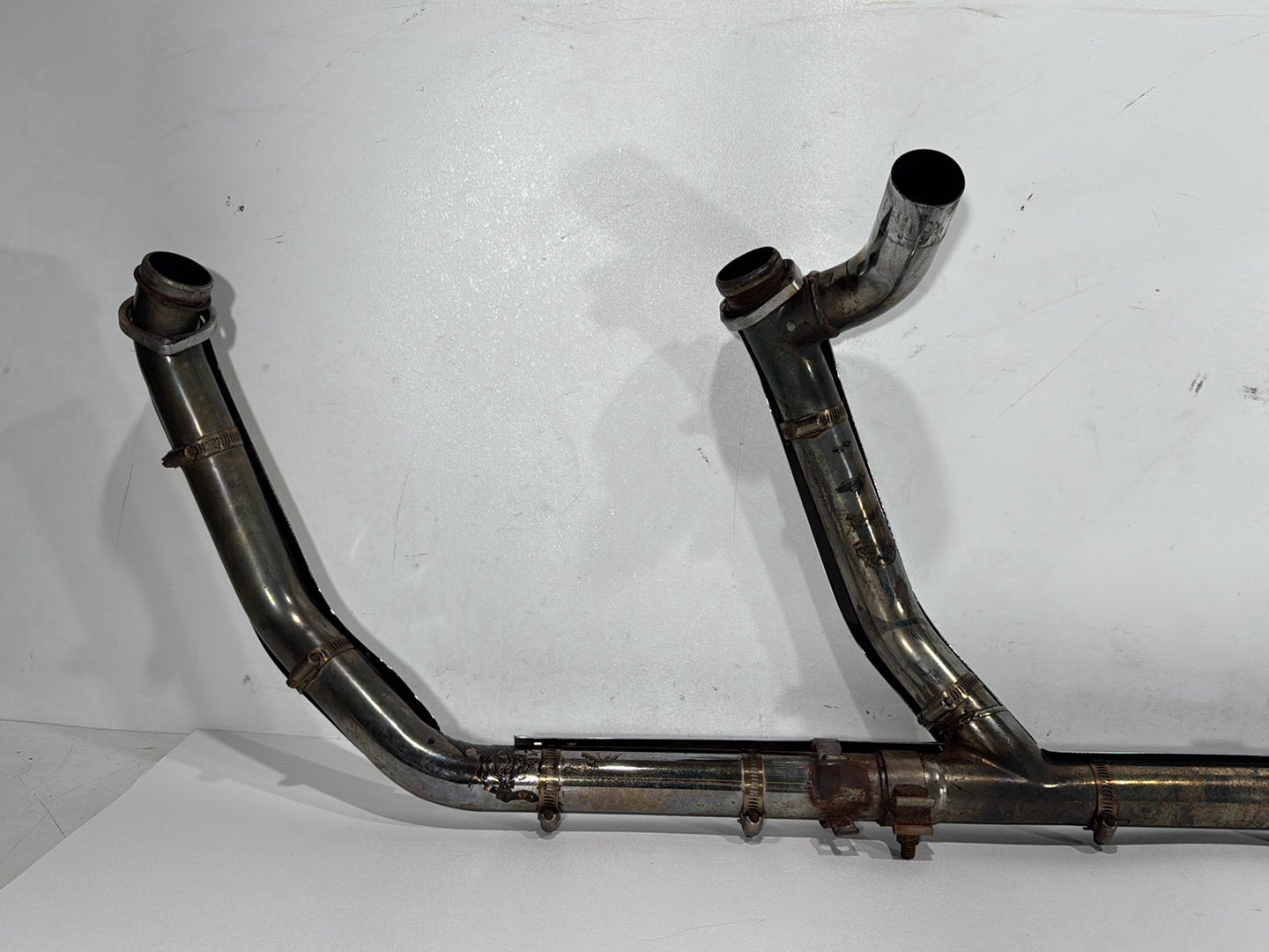1998 Harley Road King Touring FLHRCI Classic OEM Exhaust Header Pipes Muffler